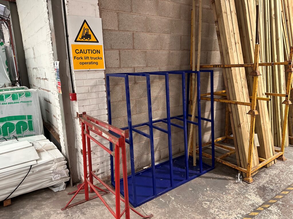 Vertical Storage Racking | Kirkby Steel Fabs